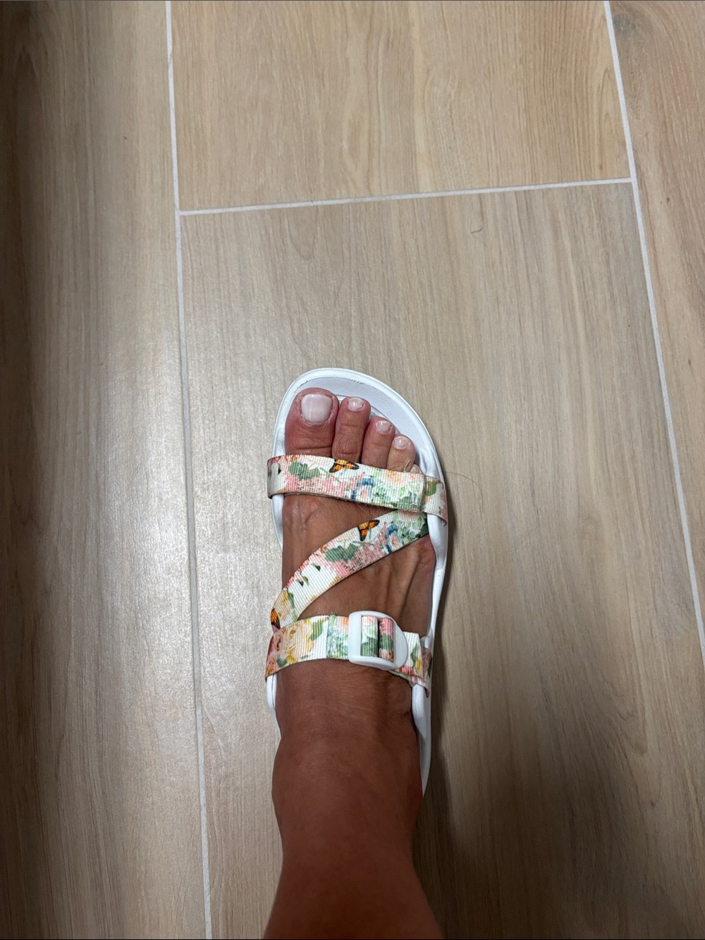 Blowfish Floral Multi-Color Strappy Sandal